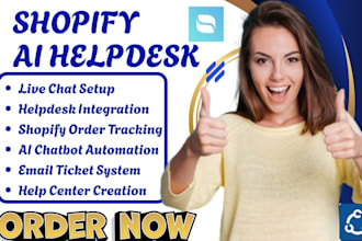 setup shopify helpdesk richpanel help scout tidio intercom commslayer reamaze