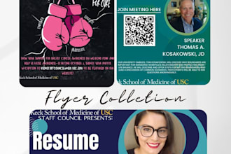 create flyers and event graphics