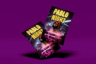 design your next electronic music event or festival poster