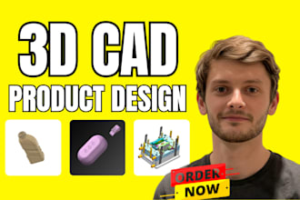 create 3d cad design industrial product design and cad modeling in fusion360
