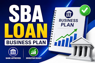 write sba loan business plan, financial projections, startup business plan
