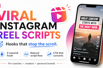 write viral instagram reel scripts that stop the scroll