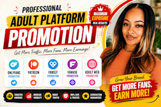 do onlyfans promotion, fanvue marketing, chatter and x marketing