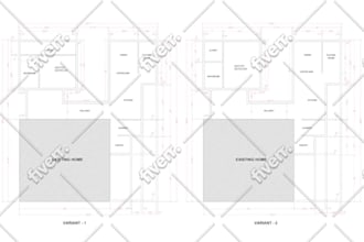 be autocad draftsman and do 2d drawings, technical drawing, engineering drawing