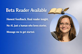 beta read your mystery, romance and historical fiction novel