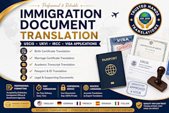 provide legal document translation for uscis, ukvi, ircc, and visa applications