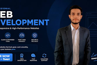 create fully functional custom websites