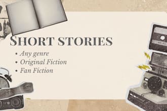 write either an original story or fanfic about what you want
