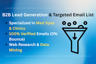 do b2b lead generation and targeted email list building