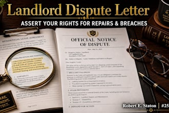 write a powerful demand letter to your landlord for unresolved disputes
