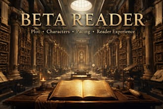 read your book, give feedback and help rewrite if needed