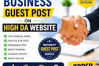 do bussiness guest post on high da website