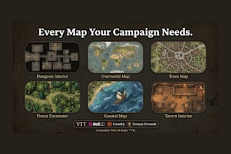 design custom game map battlemap ttrpg dnd rpg dungeon world fantasy map