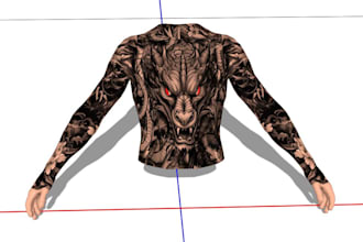 develop fivem custom ped , fivem clothing, custom tattoo, chain