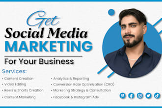 do social media marketing, leads generation and sales