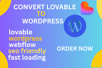 convert lovable to wordpress fix lovable bugs supabase saas lovable ai website