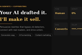 transform your ai written copy into persuasive