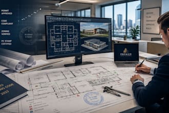 design ohio school architectural floor plans and pe stamped permit drawings
