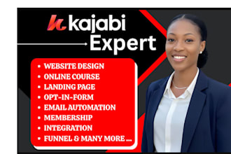do kajabi website design, kajabi landing page, kajabi online course