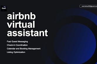 be your airbnb virtual assistant for guest communication