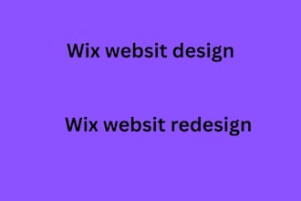 do wix wbeiste deisgn, edit wix wix website, redesign wix website