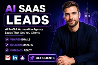 generate verified ai saas and automation agency leads