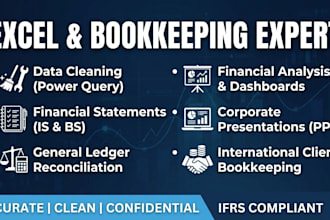 be your expert financial analyst for data cleaning and reporting