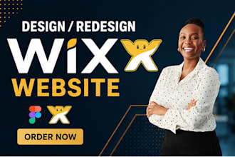 design wix website and redesign a business wix website, wix wix wix