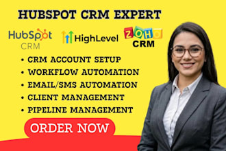 set up hubspot CRM pipelines hubspot workflows hubspot marketing automation