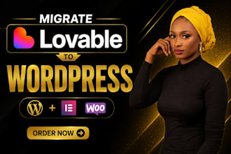 convert lovable website to wordpress elementor, lovable ai, lovable to wordpress