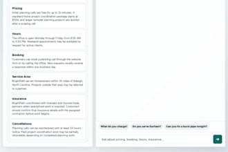 build a guarded ai faq chatbot for your website