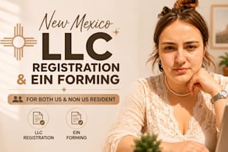 form new mexico llc with ein number for both us and non us resident