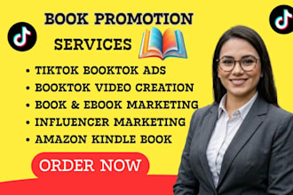 viral booktok promotion tiktok video amazon kindle ebook promotion booktok ads