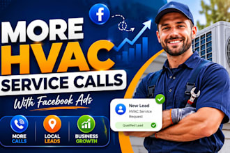 help hvac companies get more service calls with facebook ads