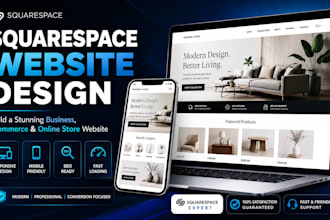 build business square website square online store squarespace ecommerce website