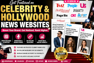 get article on celebrity magazine with do follow hollywood news website