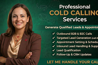 real estate cold calling,b2b cold calling, janitorial cold calling