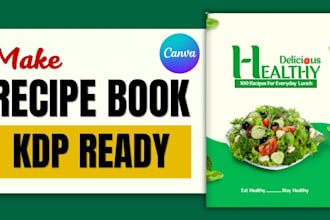 write original, high quality cookbook recipes for amazon KDP