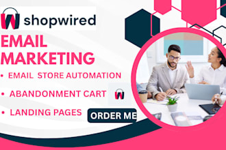 setup shopwired email marketing shopwired store automation abandoned cart
