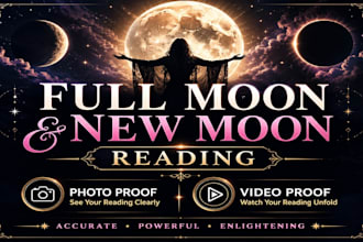 do full moon ritual spell, spiritual release, witch moon work for wish abundance