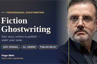 write and ghostwrite your fiction novel or ebook