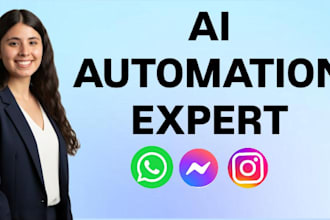 create ia chatbots whit manychat
