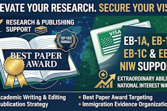 write and publish research article, best paper award, eb1a, eb1b, eb1c, eb1 niw