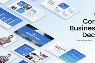 create business sale pitch deck marketing presentation canva product launch deck