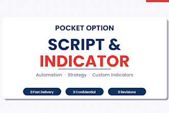 code pocket option automated script, indicator and strategy for options