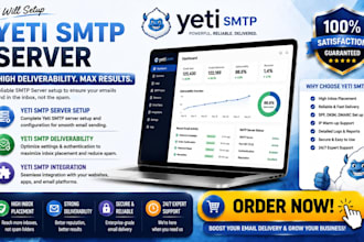 setup yeti SMTP server yeti SMTP ddeliverability yeti SMTP integration