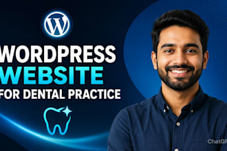 design a professional dental practice wordpress website