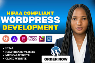 design medical website, healthcare website, and clinic website on wordpress