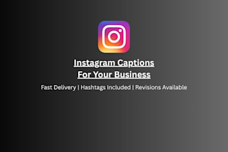 writing engaging instagram and facebook captions for your business