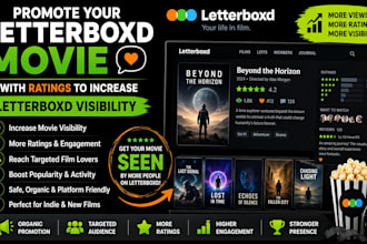 promote your letterboxd movie with ratings to increase in letterboxd visibility